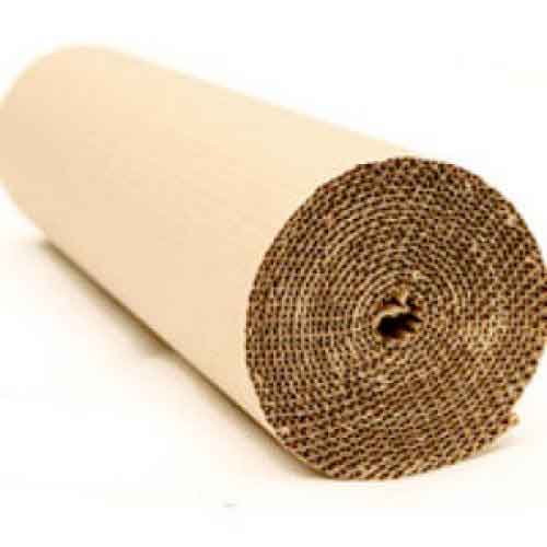 CARTON CORRUGADO EN ROLLO 120cm. x 1metro.
