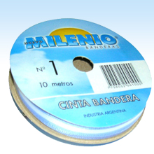 CINTA TELA ARGENTINA  N. 1 x M. ( 7 mm )