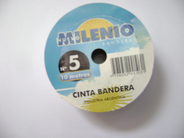CINTA TELA ARGENTINA  N. 5 x M. (25 mm )