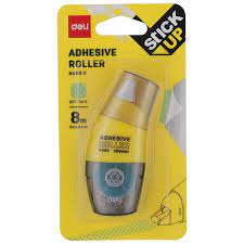 CINTA ADHESIVA ROLLER  8M-6mm.
