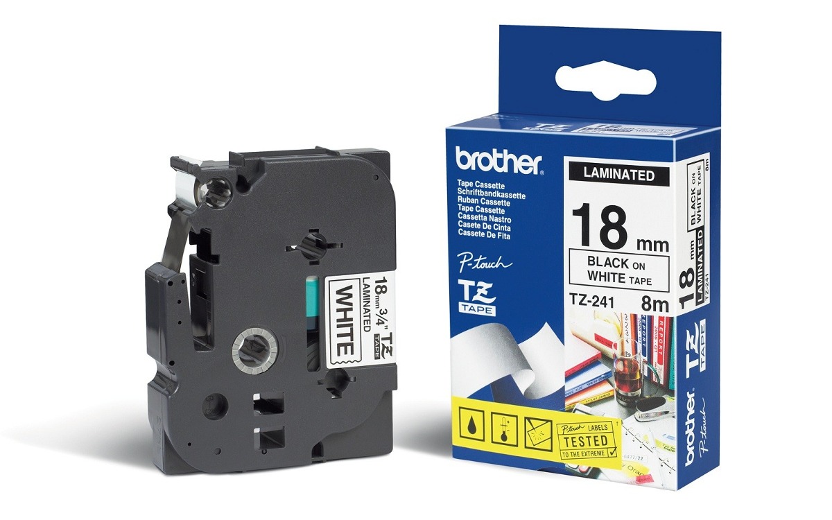 CINTA ROTULADORA BROTHER TZ-241. - ALTENATIVA