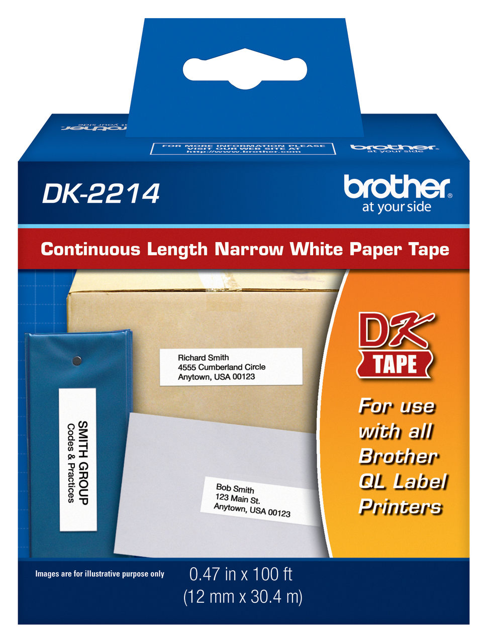 CINTA ROTULADORA BROTHER DK-2214