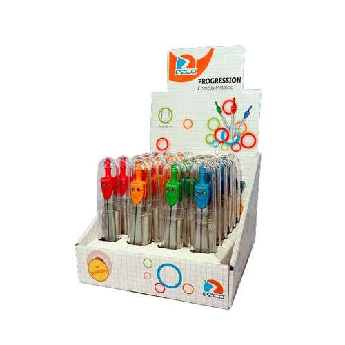 COMPAS EZCO PROGRESSION METALICO PVC
