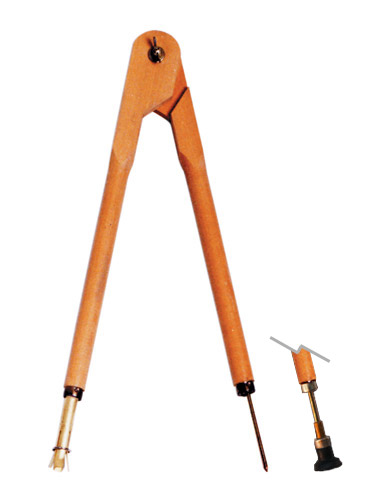 COMPAS DE MADERA P/PIZARRON SIN/LUSTRAR