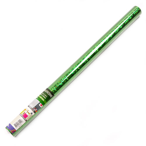 CONTAC HOLOGRAFICO VERDE ROLLO x 2 metros