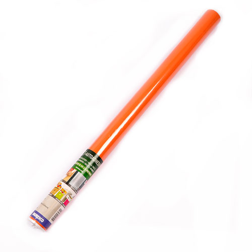 CONTAC COLOR NARANJA ROLLO x 2 metros