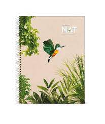 CUADERNO NAT A4 ESPIRAL  70 hojas ##