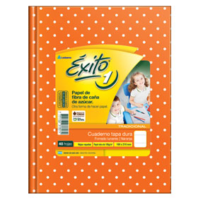 CUAD.EXITO.TD.N1.(16x21) x 50 LUNARES NARANJA =