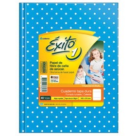 CUAD.EXITO.TD.N1.(16x21) x 50 LUNARES CELESTE ==