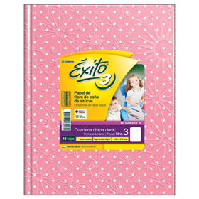 CUAD.EXITO.TD.N1.(16x21) x 50 LUNARES ROSA == 