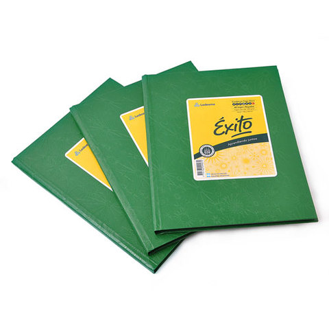 CUAD.EXITO.TD.N3 ( 19x24 ) x 48 ARANA VERDE ==