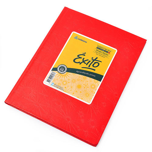 CUAD.EXITO.TD.N3 ( 19x24 ) x 48 ARANA ROJO ##