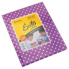 CUAD.EXITO.TD.N3 ( 19x24 ) x 48 LUNA.LILA