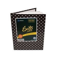CUAD.EXITO.TD.N3 ( 19x24 ) x 48 LUNA.BLANCO