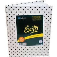 CUAD.EXITO.TD.N3 ( 19x24 ) x 48 LUNA.NEGRO