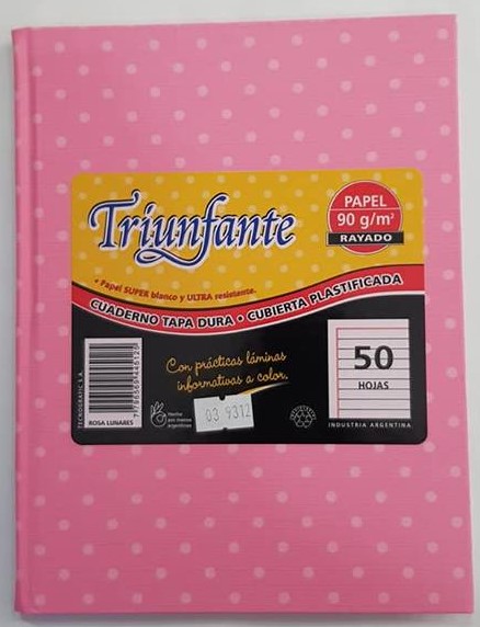 CUAD.TD.TRIUNFANTE.16x21.50.H. == LUNAR.ROJO