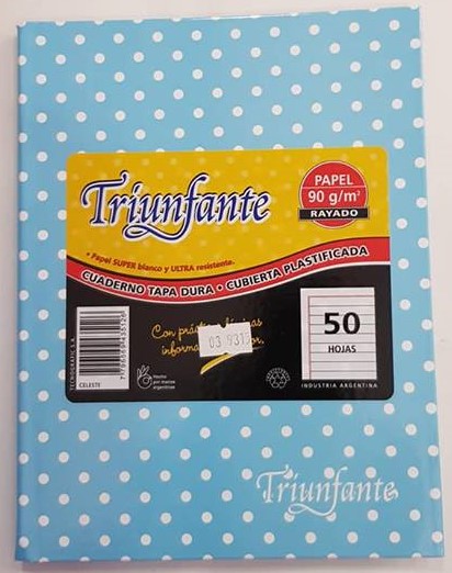 CUAD.TD.TRIUNFANTE.16x21.50.H. == LUNAR.CELESTE