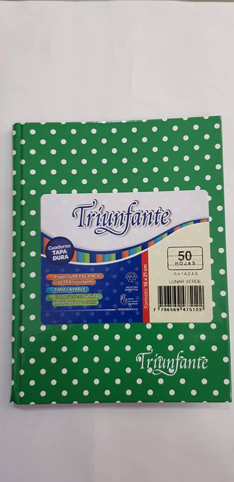 CUAD.TD.TRIUNFANTE 19x23.50.H.== VERDE
