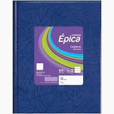 CUAD.EPICA-GLORIA 90gr.TD.19x24 ARANA x 48H. AZUL ==