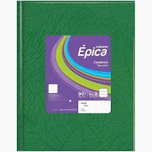 CUAD.EPICA-GLORIA 90gr.TD.19x24 ARANA x 48H.VERDE ==