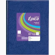CUAD.EPICA-GLORIA 90gr.TD.19x24 ARANA x 48H. AZUL ##