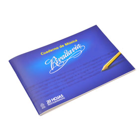 CUADERNO MUSICA RIVADAVIA T.F.20H.