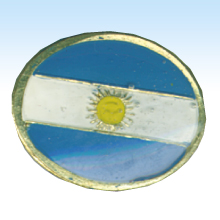 ESCARAPELA PIN METAL OVAL ARGENTINA