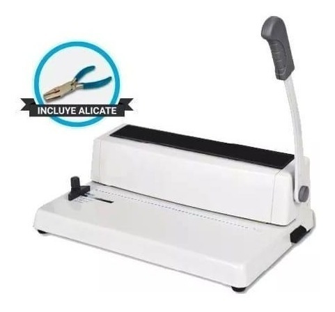 ESPIRALADORA A4 12 HOJAS + PINZA