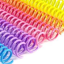 ESPIRAL PVC COLOR x1 - 23mm. ( 140 hojas)