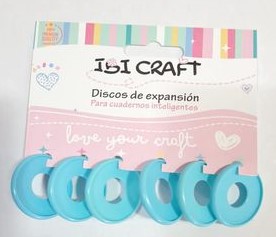 ANILLO DE EXPANSION 32mm.x6u.MED. AQUA