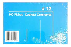 FICHA N. 2  ( x 100 ) CTA.CTE.