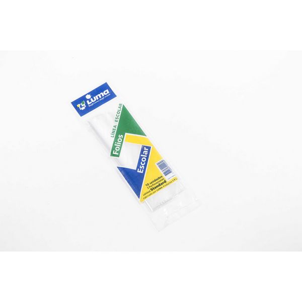 FOLIO PLAST.STANDARD - ESCOLAR x 10u
