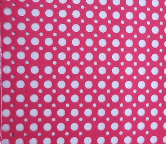 GOMA EVA CALADA LUNARES GRANDE - ROJO