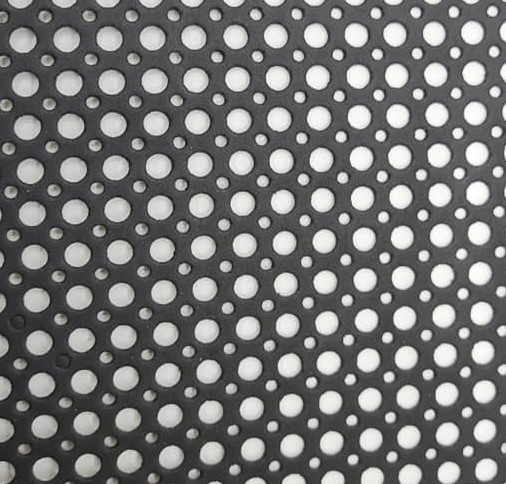 GOMA EVA CALADA LUNARES GRANDE - NEGRO