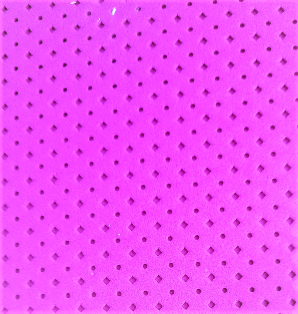 GOMA EVA CALADA PUNT0+DIAMANTE - FUCSIA