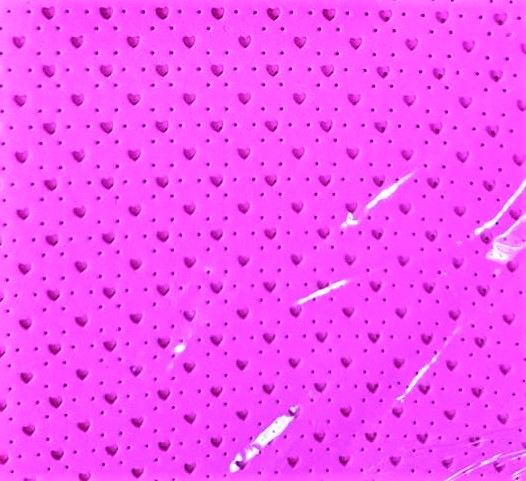 GOMA EVA CALADA CORAZON - FUCSIA