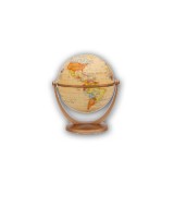 GLOBO TERRAQUEO B.PLAST.10 CM.ANTIGUO MULTIGIRO