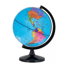 GLOBO TERRAQUEO KENDRA 20cm.PLASTICO