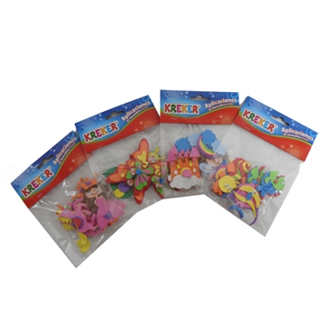 GOMA EVA STIKER C-OJITOS MOVILES x 7