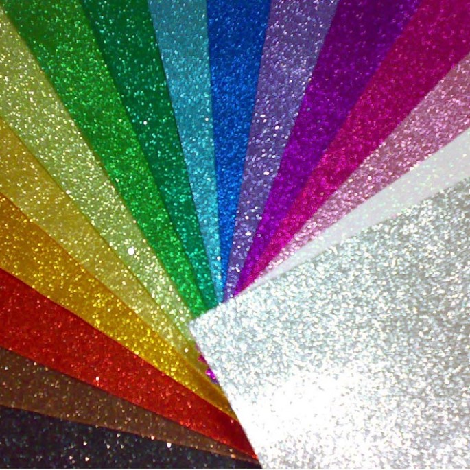 GOMA EVA GLITTER 40x60*1 - VIOLETA