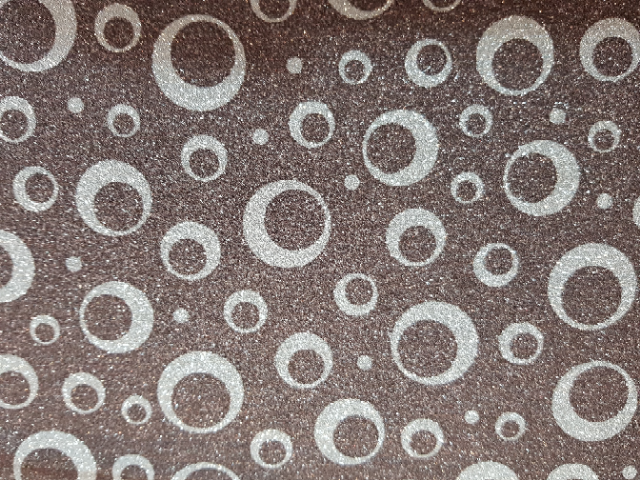 GOMA EVA FANTASIA GLITTER 40x60 - GRIS+BURBUJA