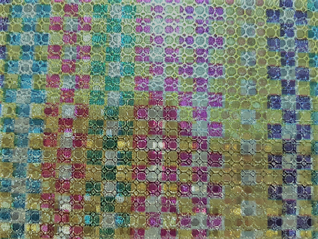 GOMA EVA FANTASIA GLITTER 40x60 - CUADRADITO MULTICOLOR
