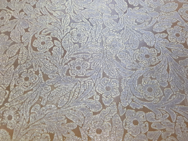 GOMA EVA FANTASIA GLITTER 40x60 - AMARILLO+FLORES