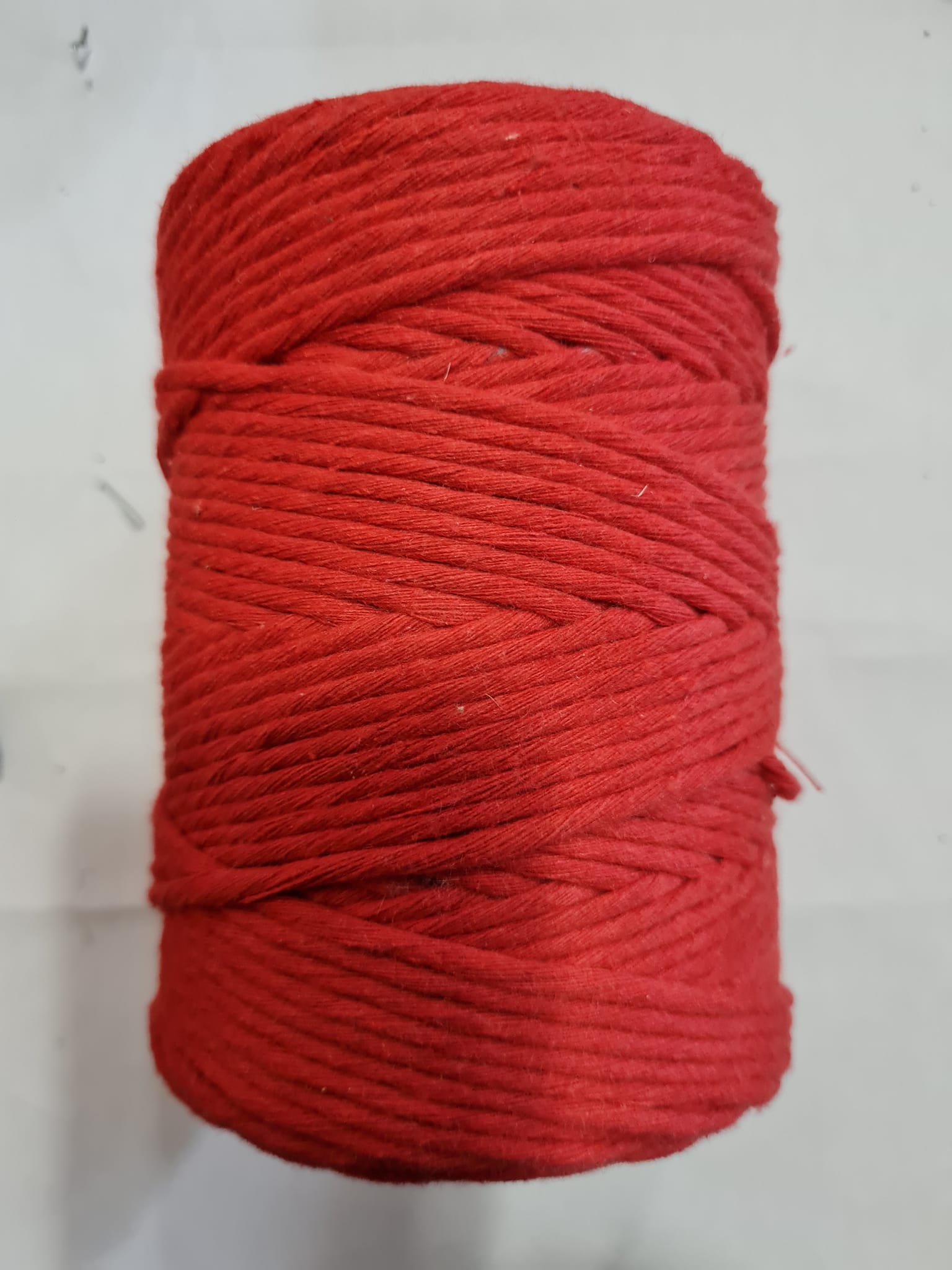 HILO ALGODON T4 MECHADO 40h. ROJO x 135metro.