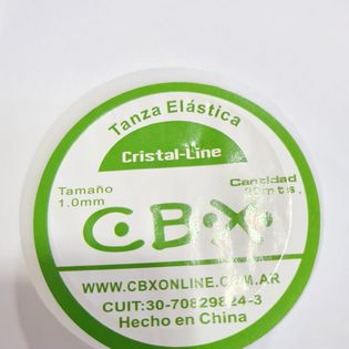 HILO ELASTICO 1.0mm x 20metros x 1u  -TANZA