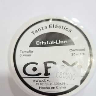 HILO ELASTICO 0.4mm x 30metros x 1u  -TANZA