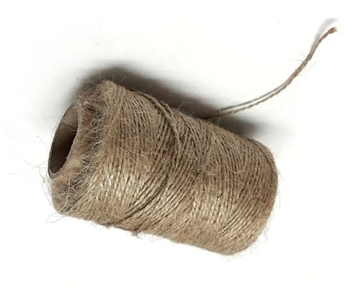 HILO YUTE 8/2 NATURAL ETIQUETA x Rollo x 70m.
