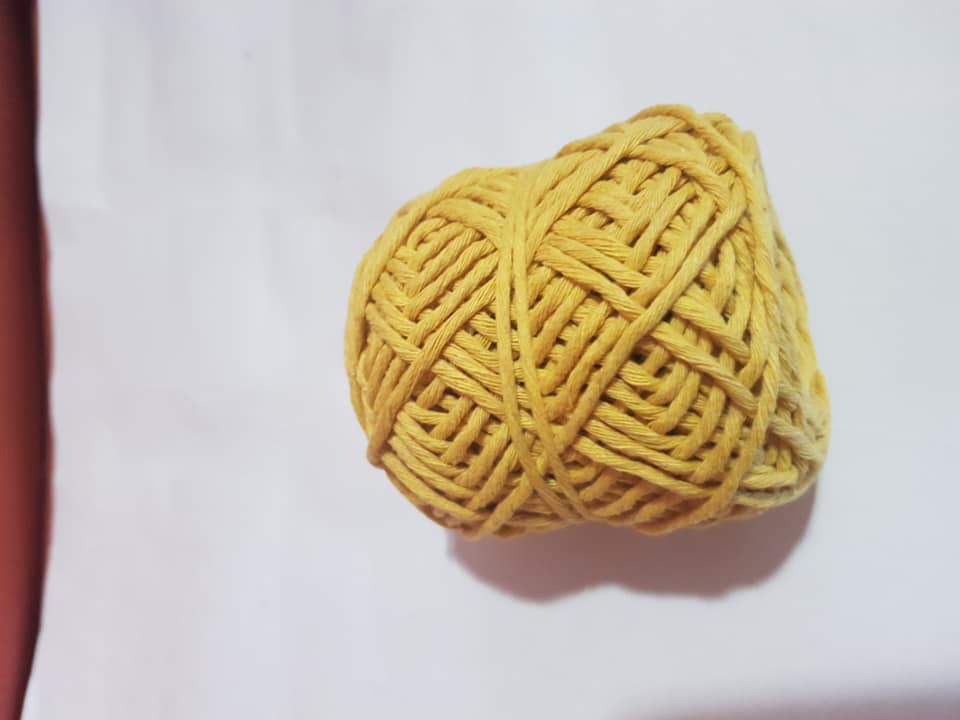 HILO MACRAME 8-20 N.0 x30m.- AMARILLO