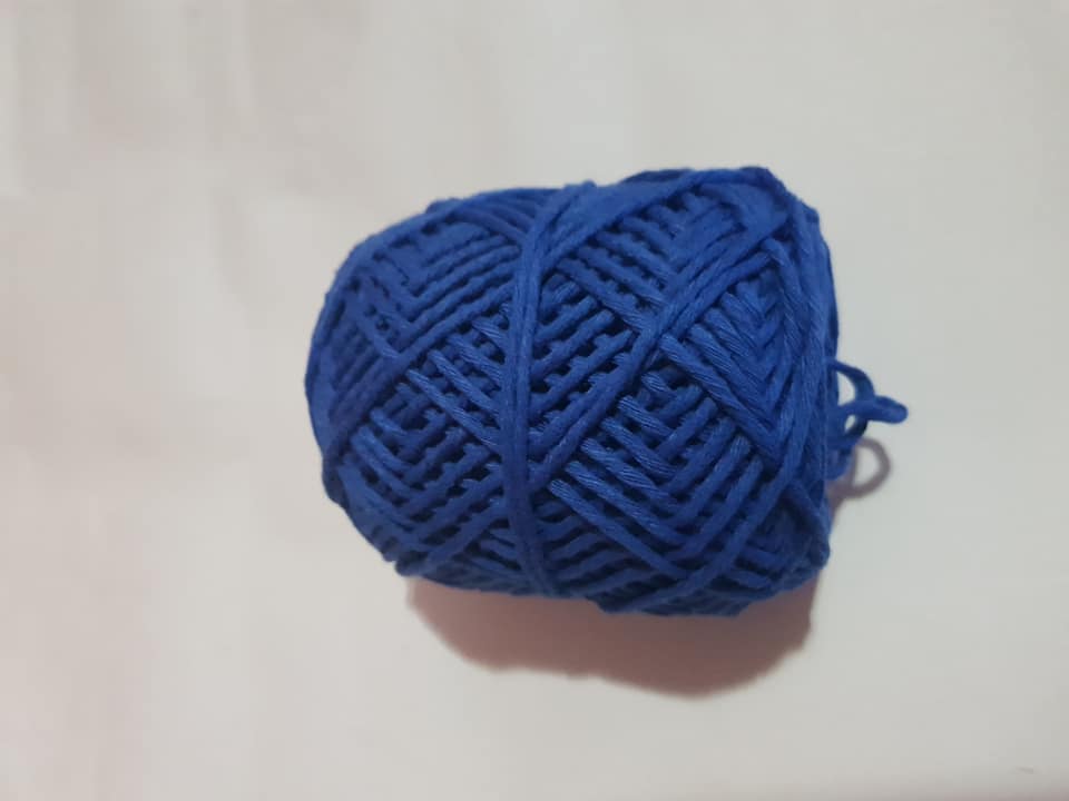 HILO MACRAME 8-20 N.0 x30m.- AZUL FRANCIA