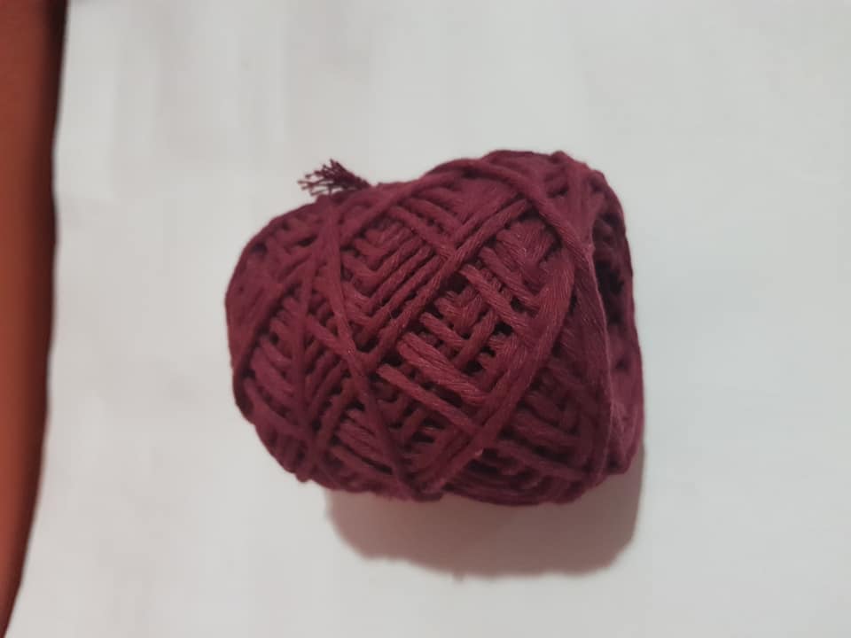 HILO MACRAME 8-20 N.0 x30m.- BORDO